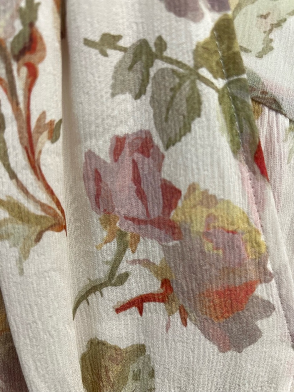 The Kooples Floral English Roses Ruffle Maxi Dress - Picture 8 of 16